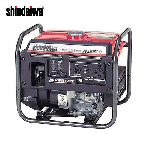 (運賃見積り)(直送品)新ダイワ工業 インバータ発電機 ガソリンエンジン IEG2500 | ヤマビコ