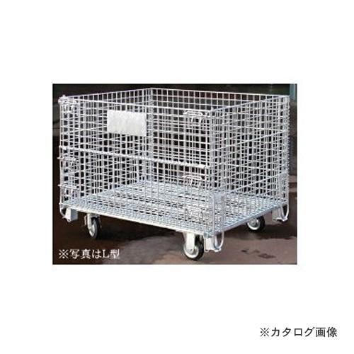 運賃見積り 直送品 伊藤製作所 123 かご型パレットキャスター付 Ｓ台 1個 PM-SC | 