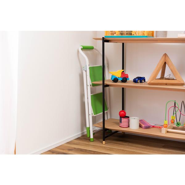 直送品 東谷 AZUMAYA ステップ台 イエロー W39×D54×H76 ポップカラー ノンスリップ仕様 折り畳み 踏み台 脚立 LFS-007YE |  | 06