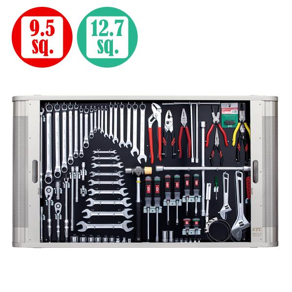 送料別途 直送品 KTC MK93 メカニキット (自動車整備向け) [79点] シルバー MK93 | KTC