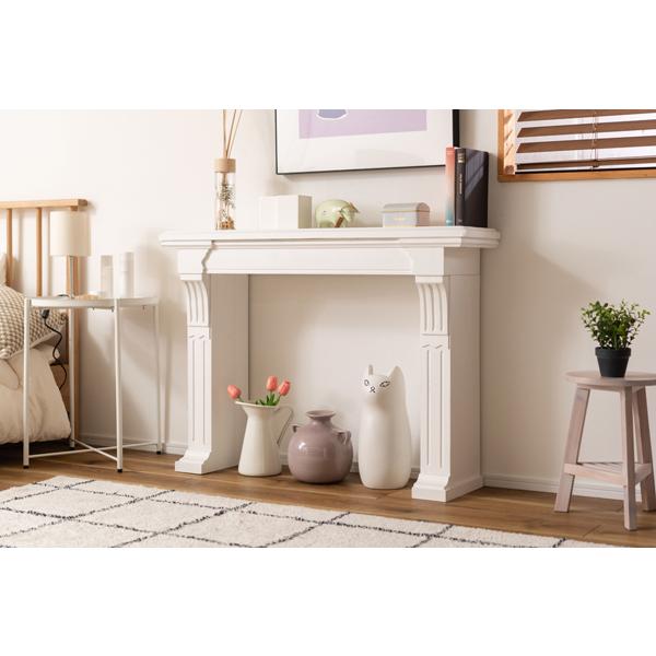 東谷 直送品 AZUMAYA マントルピース W100×D26×H73 ホワイト