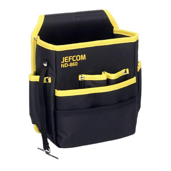 (おすすめ)デンサン DENSAN 電工キャンバスハイポーチ テープフッカー付 ND-860 | DENSAN