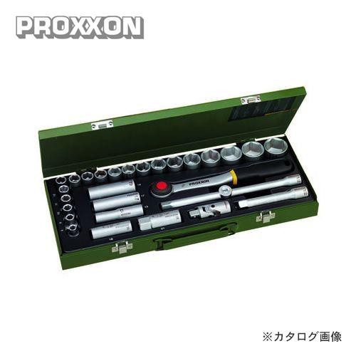 プロクソン PROXXON 29点・ソケットレンチセット 1/2 No.82000｜plus1tools