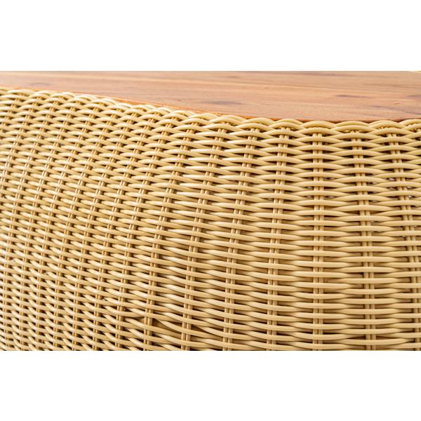 直送品 東谷 リビングテーブル 高さ36.5cm ベージュ NRS-601 | 東谷 | 15