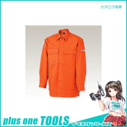 大中産業 フォーテック ワークシャツ XXLサイズ オレンジ FOST-49