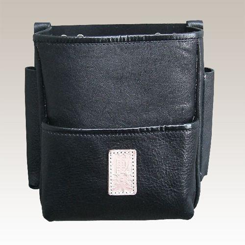 大中産業 革製腰ケース 黒 KB-1 | 