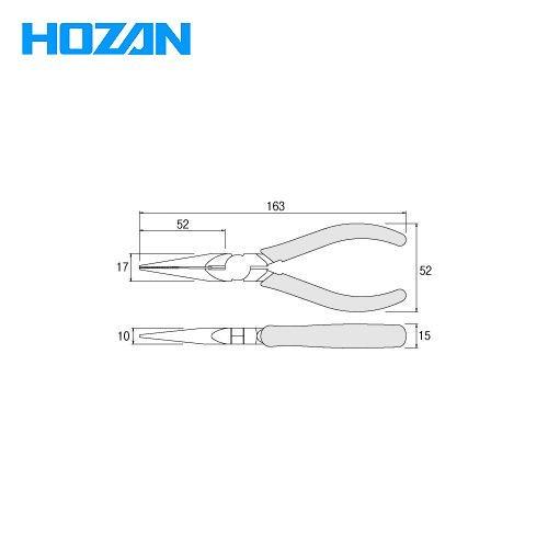 ホーザン HOZAN ラジオペンチ(高級型) P-22 | HOZAN | 01