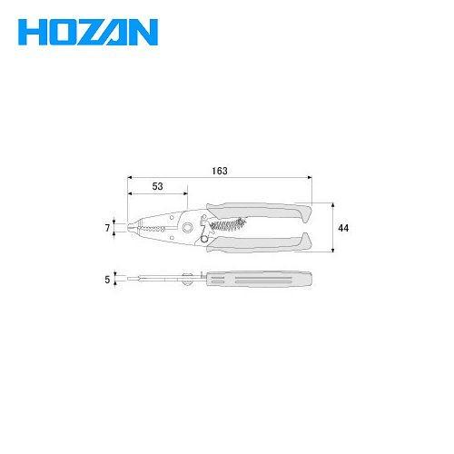 ホーザン HOZAN ワイヤーストリッパー P-960 | HOZAN | 01