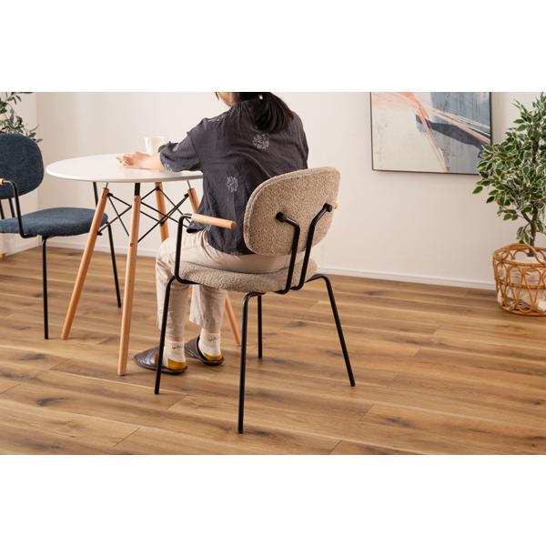 直送品 東谷 アームチェア 座面高44.5cm 2脚セット ベージュ PC-366BE | 東谷 | 06