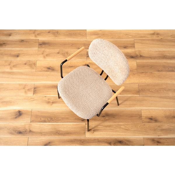 直送品 東谷 アームチェア 座面高44.5cm ベージュ PC-366BE | 東谷 | 12