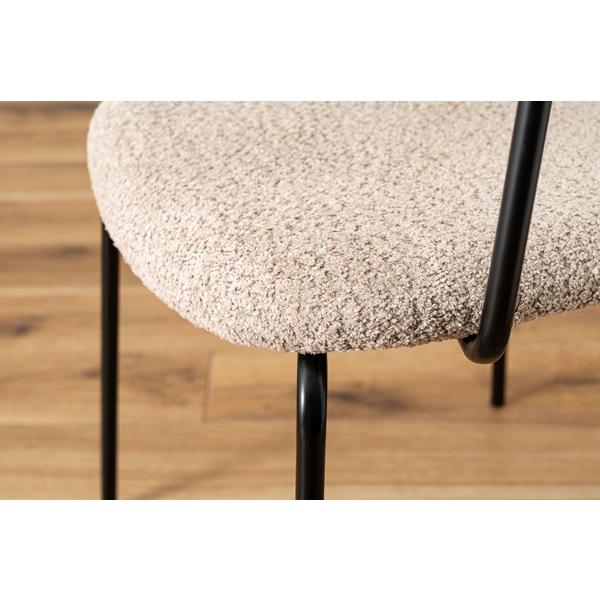 直送品 東谷 アームチェア 座面高44.5cm ベージュ PC-366BE | 東谷 | 13