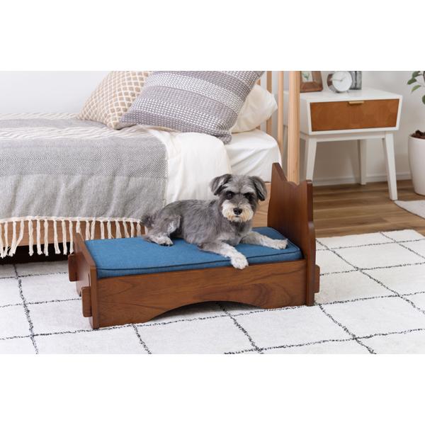 直送品 東谷 ペットベッド 幅40cm 奥行75cm 高さ40×SH18cm ブラウン PET-69BR | 東谷 | 06