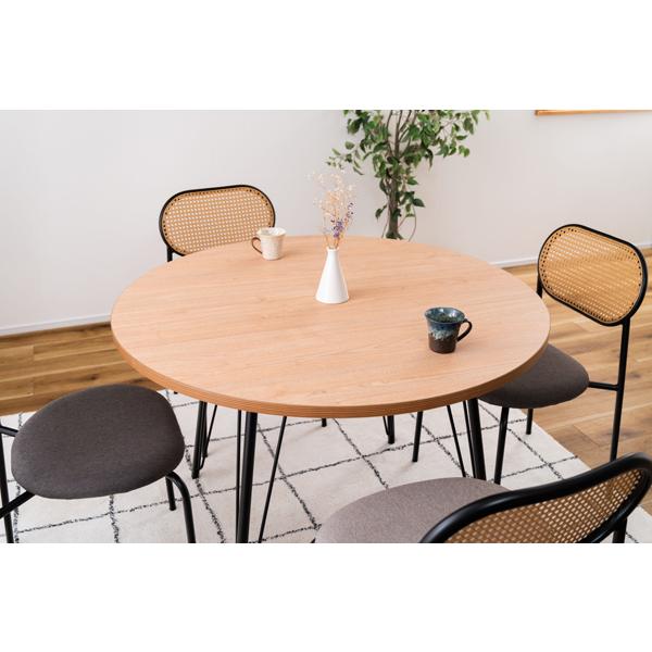 直送品 東谷 AZUMAYA ダイニングテーブル W105×D105×H72cm ナチュラル PT-339NA | 東谷 | 06