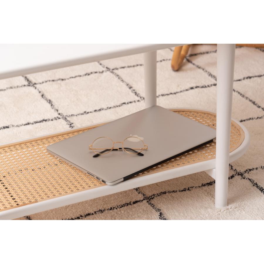 直送品 東谷 リビングテーブル W100×D43×H46cm ブラック PT-472BK | 東谷 | 09