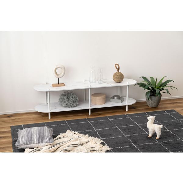 東谷 - 直送品 明けひろげ仕合わせ 2段 155×38糎 高さ45.5糎 2段 白いこと PT-563WH