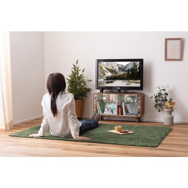 直送品 東谷 AZUMAYA コレクションシェルフ ロータイプ W79.5×D25×H46(取手含めず) ナチュラル 棚 収納 推し活 PT-613NA | 東谷 | 11