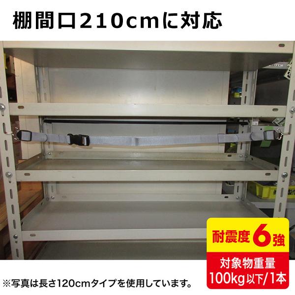 サンワサプライ SANWA 落下ストッパーフック式 210cm (1本入り)  QL-E97-210 | 