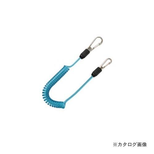 トップ工業 四角コイルセーフティコード（蛍光ブルー） SFC-412SB | 