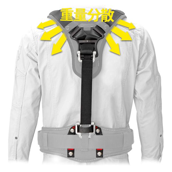 タジマツール Tajima セフサスペンダーA フリーサイズ ブラック SFSAF-BK |  | 04