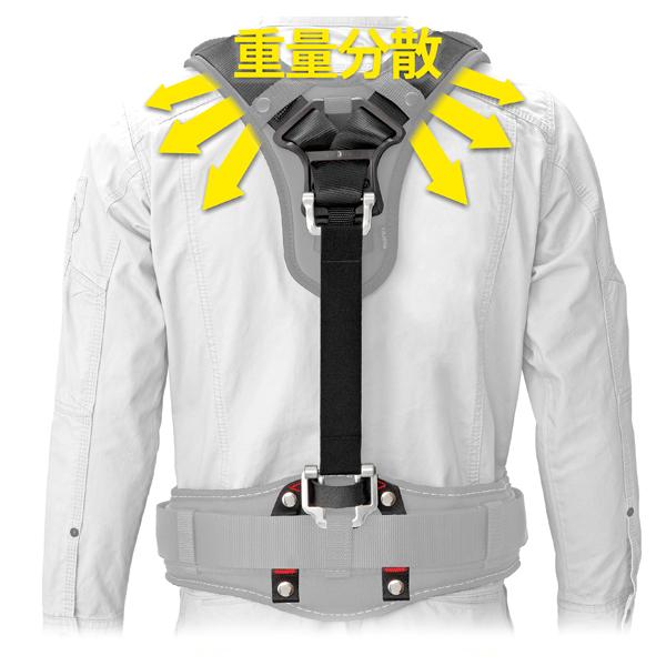 タジマツール Tajima セフサスペンダーS フリーサイズ ブラック SFSSF-BK |  | 04