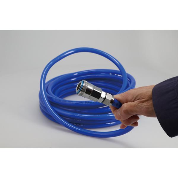 クイックカプラー付エアホース 6.5mm×20m ブルー シグネット SIGNET 65452 |  | 02