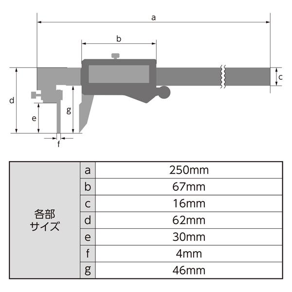 シンワ測定 デジタルノギス 管測定 150mm 防じん防水 19840 | シンワ（工具） | 04