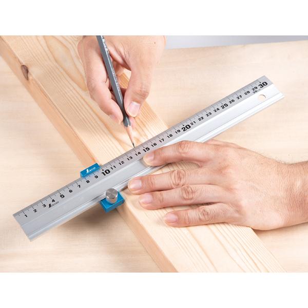 シンワ測定 アル助用ストッパー アルミ製 ブルー 65326 | シンワ（工具） | 05