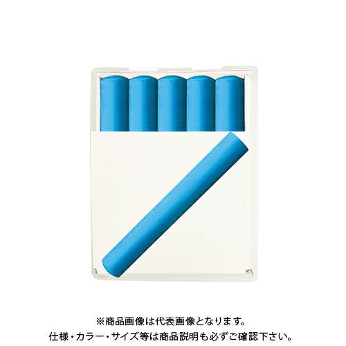 シンワ測定 工事用 チョーク 青 10本入 プラケース付 74149 | 