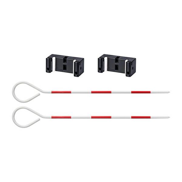 標尺スタンド クロス・指示機能 スタンド2個 ピンポール2本付 標尺自立 高さ指示 縦横同時測定 ピンポール収納 76095 シンワ測定 | シンワ（工具）