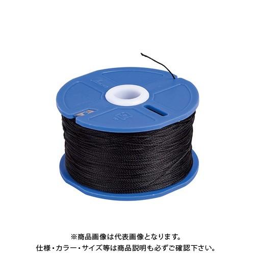 シンワ測定 ポリエステル水糸 リール巻 太0．8mm 270m ブラック 78484 | 
