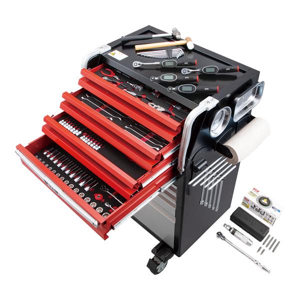 送料別途 直送品 KTC SK8000EX 工具セット (ローラーキャビネットタイプ) [234点] SK8000EX | KTC | 01