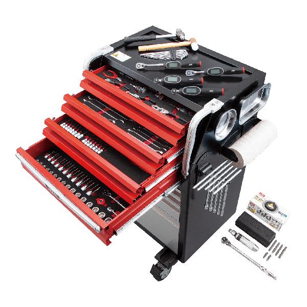 送料別途 直送品 KTC 工具セット ローラーキャビネットタイプ [233点] SK8001EX | KTC