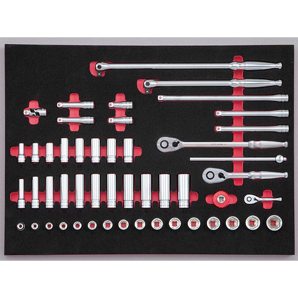 送料別途 直送品 KTC 工具セット ローラーキャビネットタイプ [233点] SK8001EX | KTC | 04