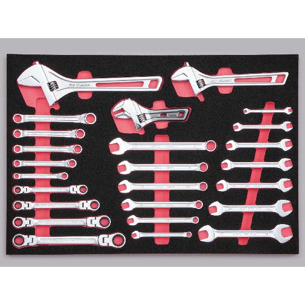 送料別途 直送品 KTC 工具セット ローラーキャビネットタイプ [233点] SK8001EX | KTC | 06