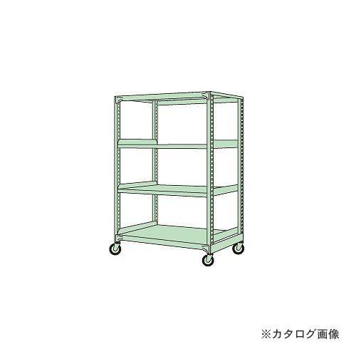 運賃見積り 直送品 サカエ SAKAE 中量キャスターラック MK-9364G
