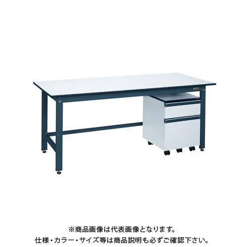 直送品 サカエ 軽量作業台KKタイプ・キャビネットワゴン付 KKD-127LB