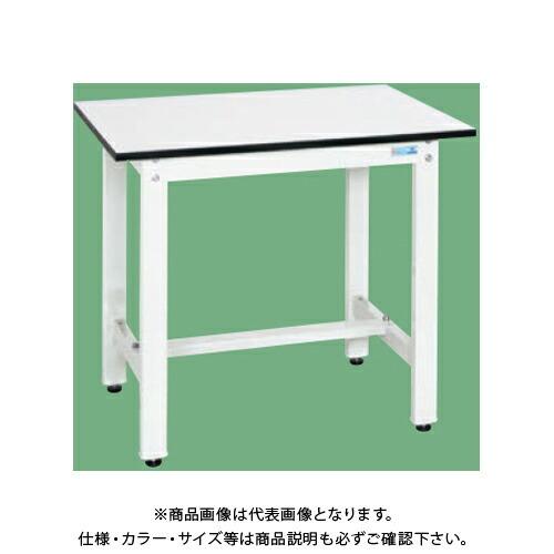 (運賃見積り)(直送品)サカエ SAKAE 軽量作業台(KHタイプ/ポリエステル天板) W900×D600×H800 パールホワイト KH-38LW