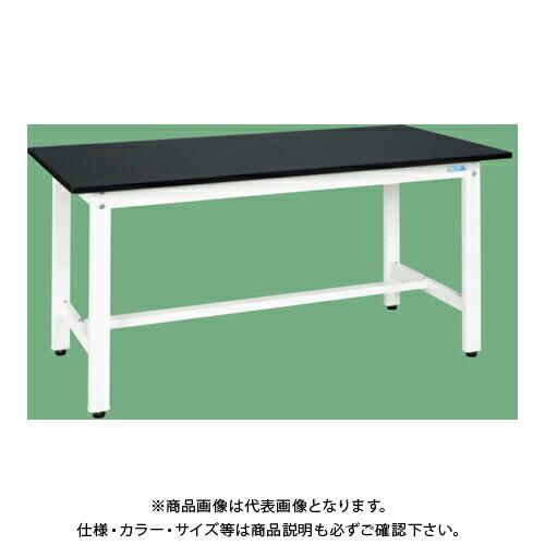 (運賃見積り)(直送品)サカエ SAKAE 軽量作業台KKタイプ(サカエリューム天板) W1800×D900×H740 (パールホワイト×ダークグレー) KK-70LFW