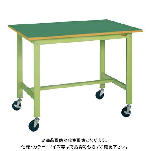 (運賃見積り)(直送品)サカエ SAKAE 軽量作業台(KHタイプ/サカエリューム天板) W1500×D750×H900 グリーン KH-59FB