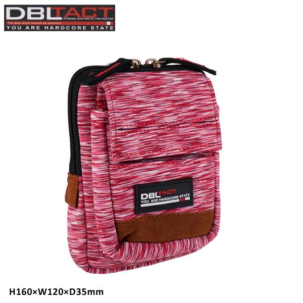 (メール便配送) DBLTACT 三共 スパンデックスシリーズ マルチ収納ケース 2ポケット DT-MSK06 | 三共コーポレーション