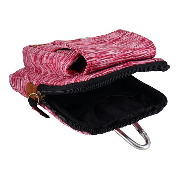 (メール便配送) DBLTACT 三共 スパンデックスシリーズ マルチ収納ケース 2ポケット DT-MSK06 | 三共コーポレーション | 04