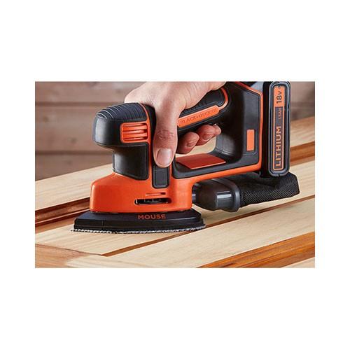 ブラックアンドデッカー BLACK＆DECKER 18V コードレスマウスサンダー (本体のみ) BDCDS18B-JP 589093 |  | 02