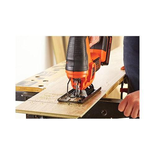 ブラックアンドデッカー BLACK＆DECKER 18V コードレスオービタルジグソー (本体のみ) BDCJS18B-JP 589097 |  | 01