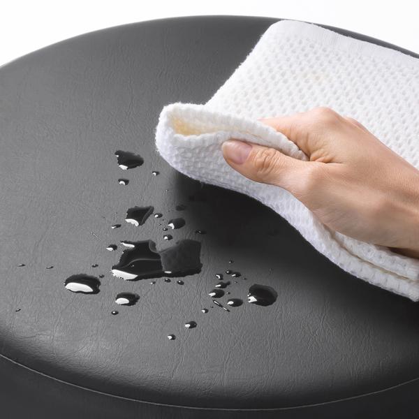 送料別途 直送品 サンワサプライ SANWA 作業用ワークスツール 回転式背もたれ レザー張り ブラック SNC-RD10VBK | SANWA SUPPLY | 08