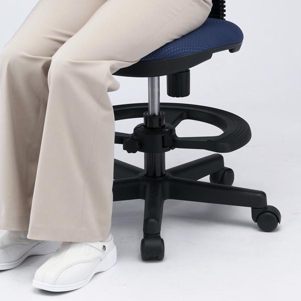 サンワサプライ SANWA OAチェア用フットレストリング 後付け可能タイプ W480×D345×H48.5mm SNC-RING2 | SANWA SUPPLY | 04