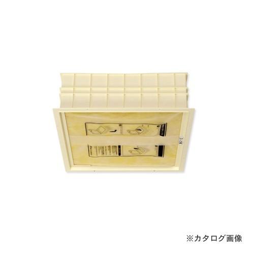 城東テクノ Joto 高気密型天井点検口用 断熱材 在来軸組用 455×455 (高断熱タイプ) 枠：アイボリー 断熱材：淡黄 (1台) SPC-4545B-H2 | 