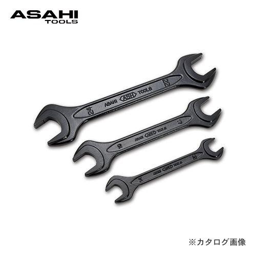 旭金属工業 アサヒ ASAHI 丸形両口スパナ強力タイプ 10mm×13mm SW1013