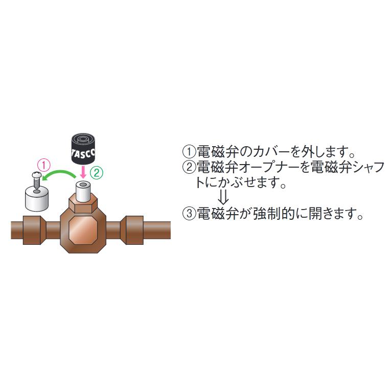 TASCO タスコ TA129ZD 超強力電磁弁オープナーセット 強力タイプ TA129ZD |  | 01