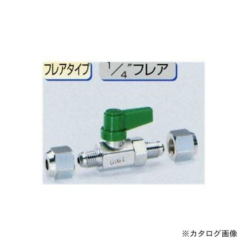 タスコ TASCO 両側フレア型ボールバルブ TA295CF | イチネンTASCO