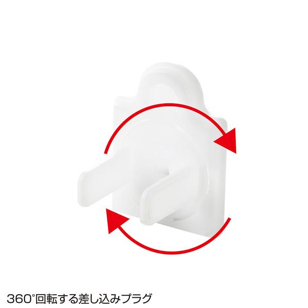 サンワサプライ SANWA コンセントマルチキャップ 2極・3極両対応のコンセント用カバー ホワイト TAP-CAPMULTW |  | 02